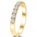 0.72ct Ladies Round Cut Diamond Wedding Band in 14 kt Yellow Gold
